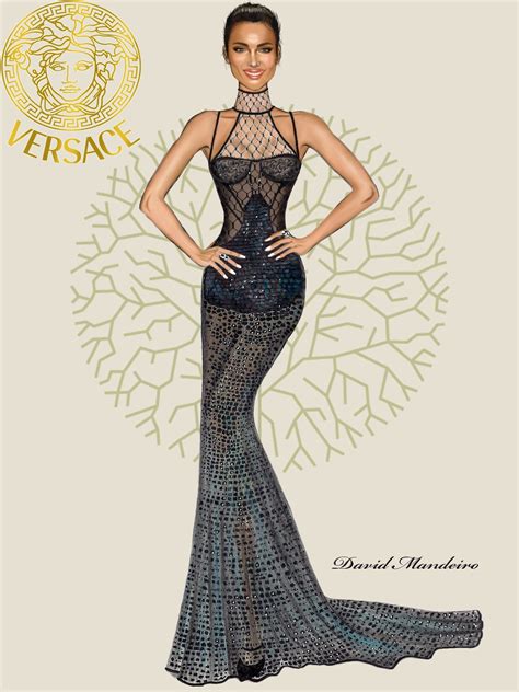 versace picture|versace fashion sketches.